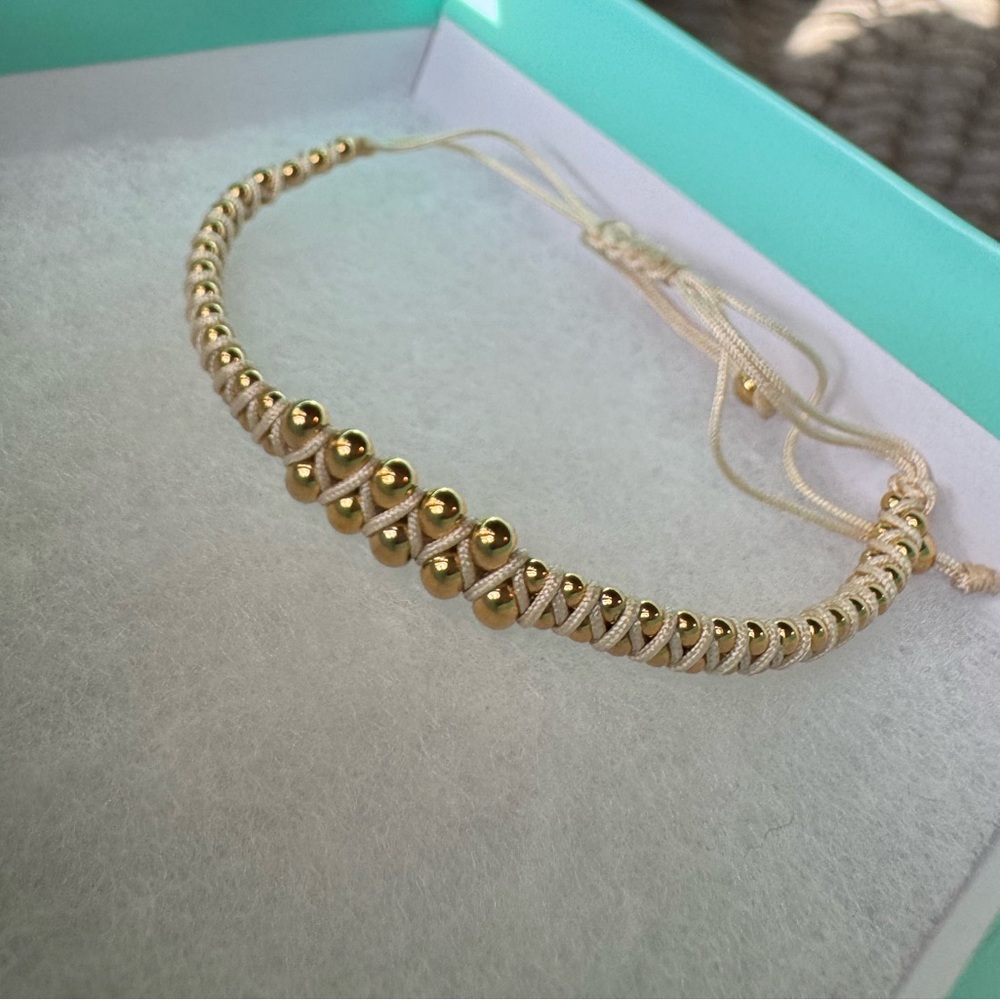 Jbloom Gold Beaded Bracelet